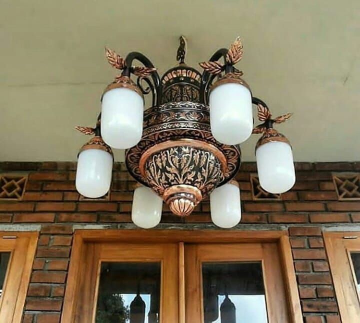 COPPER WALL HANGING STAND  LAMP thumbnail 7