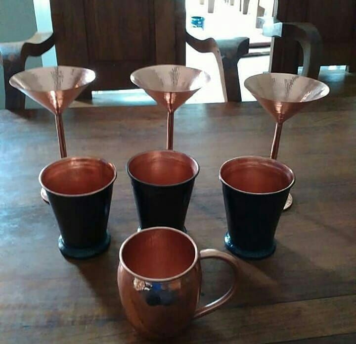 HANDMADE COPPER TEA POT AND MUG thumbnail 10