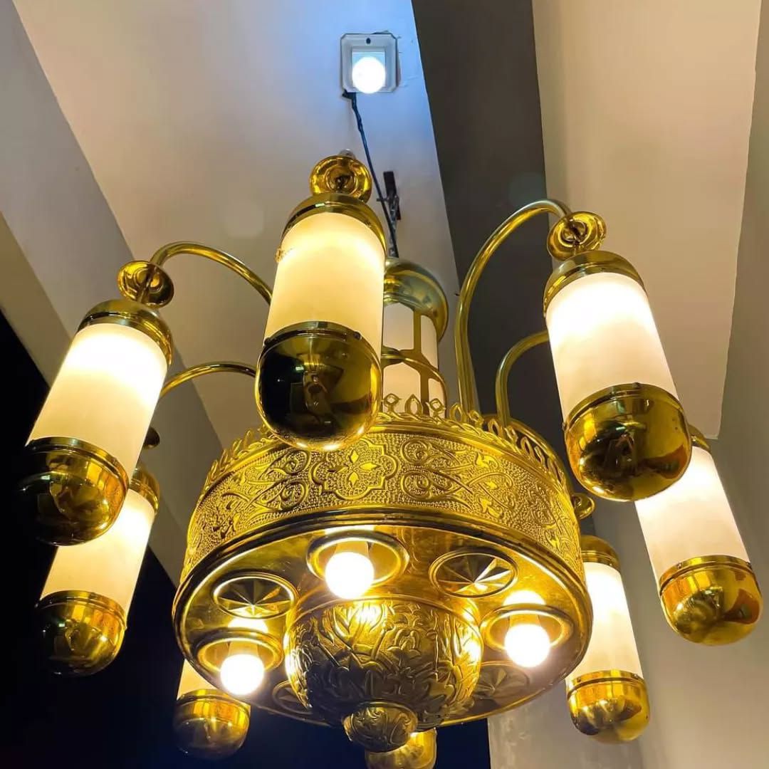 NABAWI MOSQUE COPPER LAMP thumbnail 5