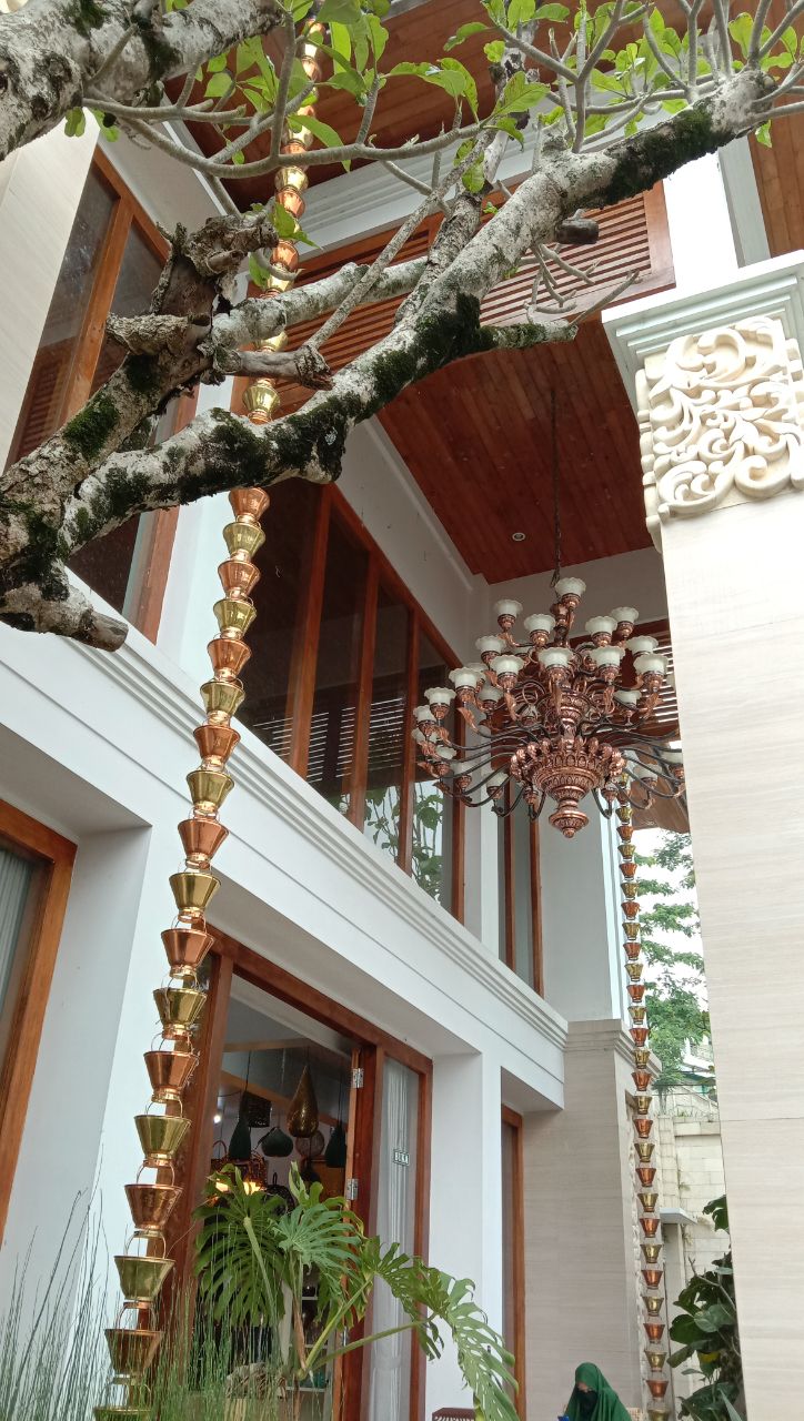 COPPER RAIN CHAINS thumbnail 2